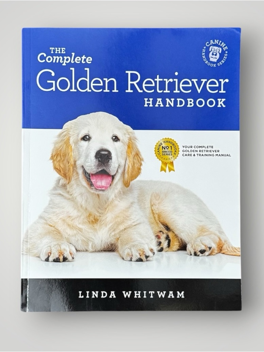 The Complete Golden Retriever Handbook Linda Whitwam Paperback Like New